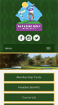 Mobile Screenshot of paradise-golf.com